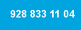 928 833 11 04